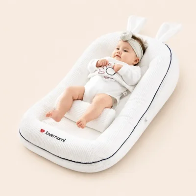 Smart Baby Lounger with Adjustable Anti-Reflux Incline and Gentle Patting Function