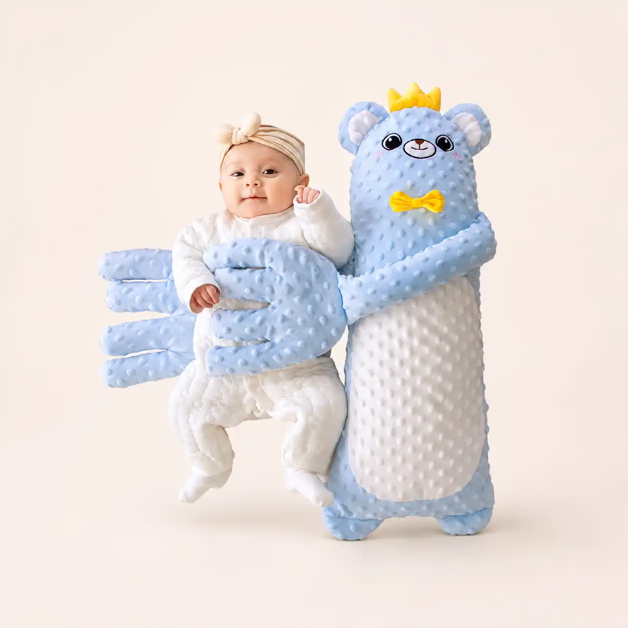 Breathing & Patting Baby Sleep Soother Plush Toys infantlounger